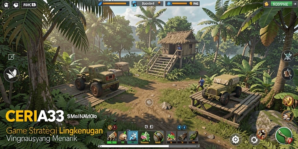 Tampilan gameplay CERIA33 yang menarik dan interaktif.