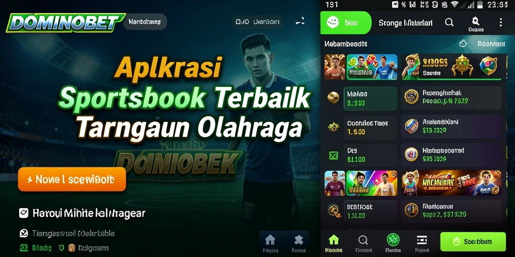 Tampilan gameplay DOMINOBET yang menarik dan informatif.