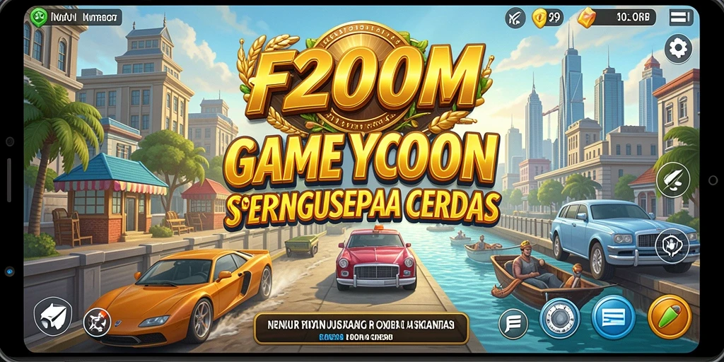 Tampilan gameplay F200M yang menantang dan menarik.