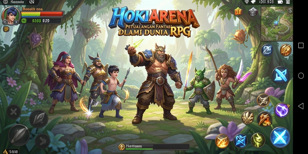 Tangkapan layar <strong>HOKIARENA</strong> menunjukkan aksi pertarungan yang seru dan grafis yang memukau.