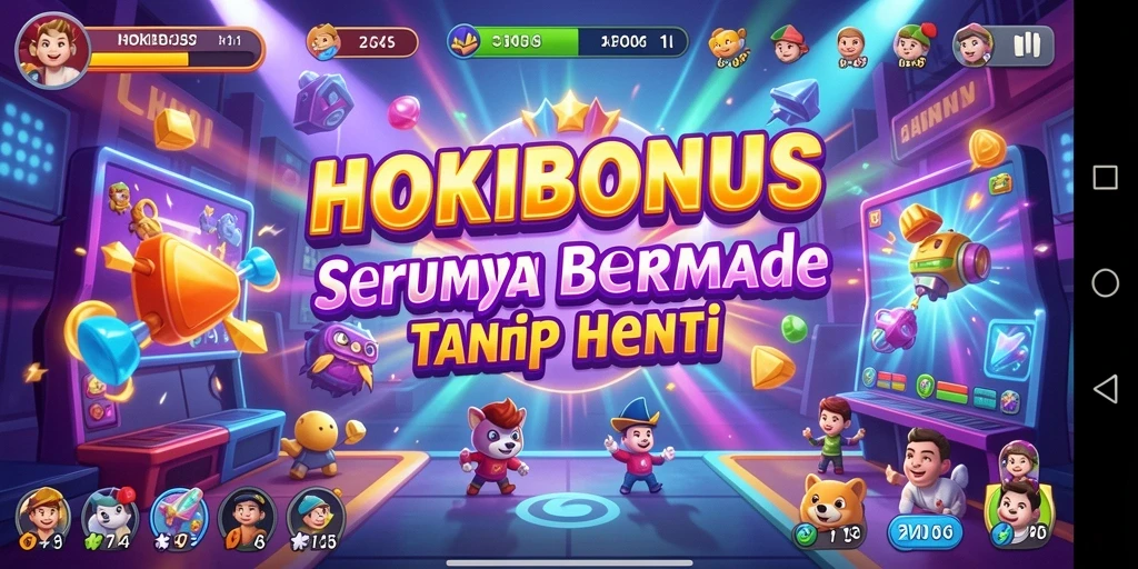 Tampilan gameplay seru HOKIBONUS yang memukau.