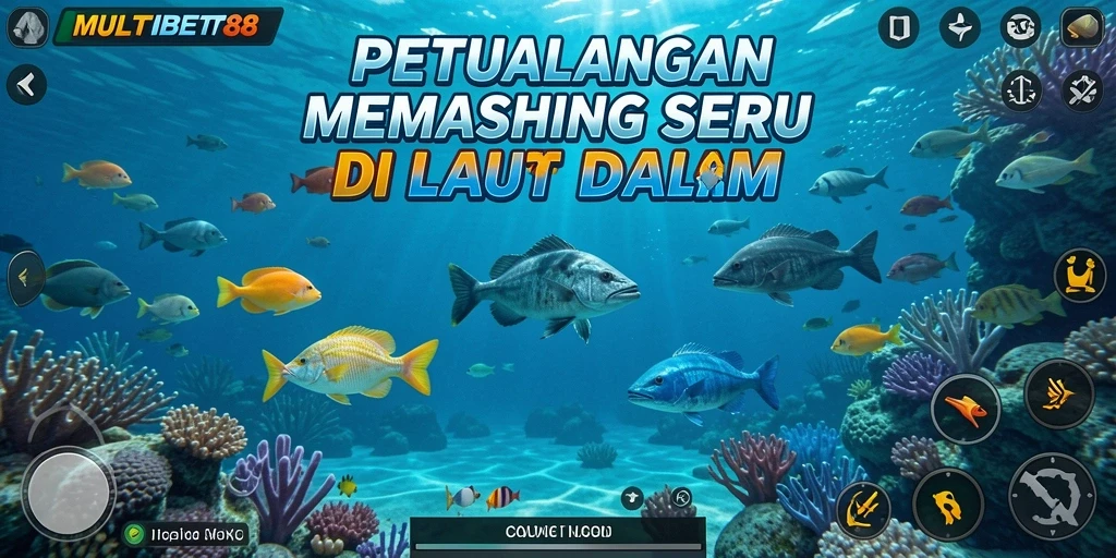 Tangkapan layar gameplay MULTIBET88 dengan aksi memancing yang mendebarkan.