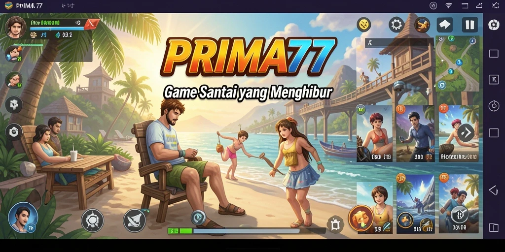 Screenshot gameplay PRIMA77 yang menggambarkan keseruan bermain.