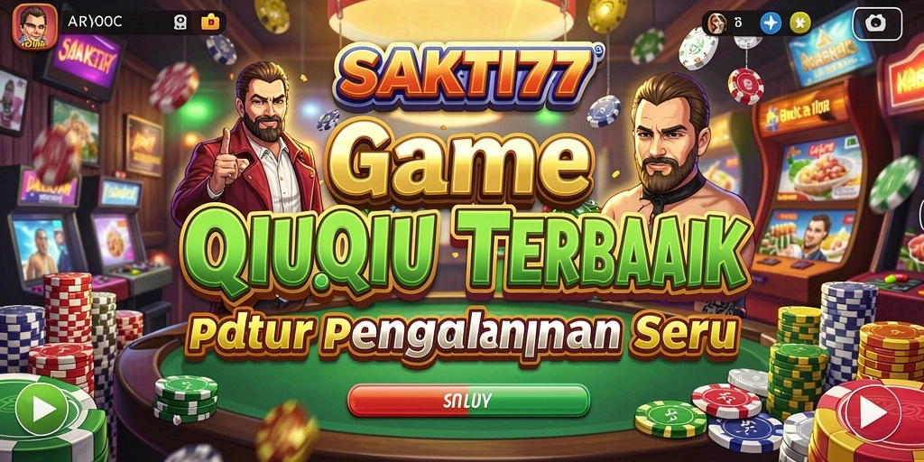 Tampilan gameplay menegangkan dari SAKTI77 saat bermain QiuQiu.