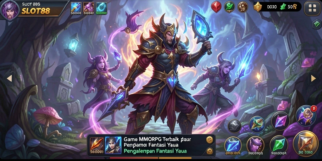 Gameplay SLOT88 yang seru dan mendebarkan dalam dunia MMORPG.