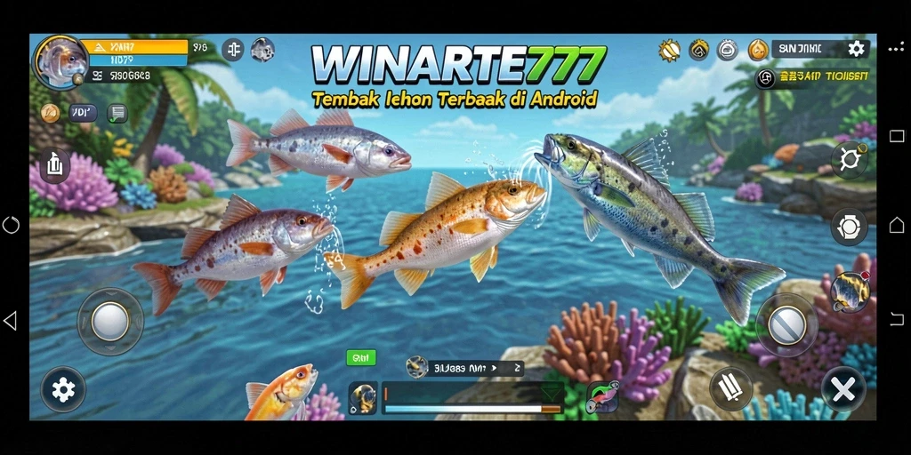 Screenshot gameplay WINRATE777 yang penuh aksi Tembak Ikan.