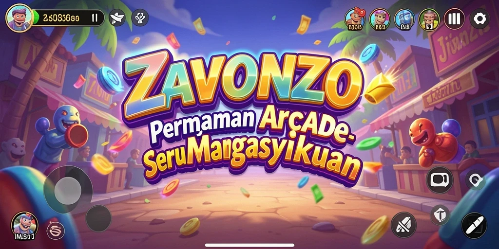 Screenshot ZAVONZO menampilkan aksi seru dan gameplay yang dinamis.
